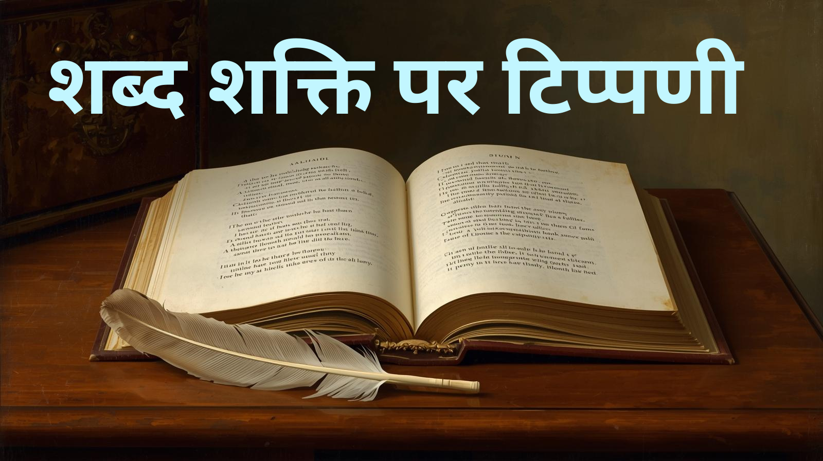 शब्द शक्ति