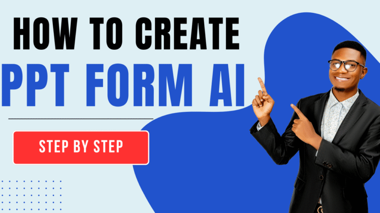 AI से PPT कैसे बनाएं? | 2025 की सबसे आसान गाइड