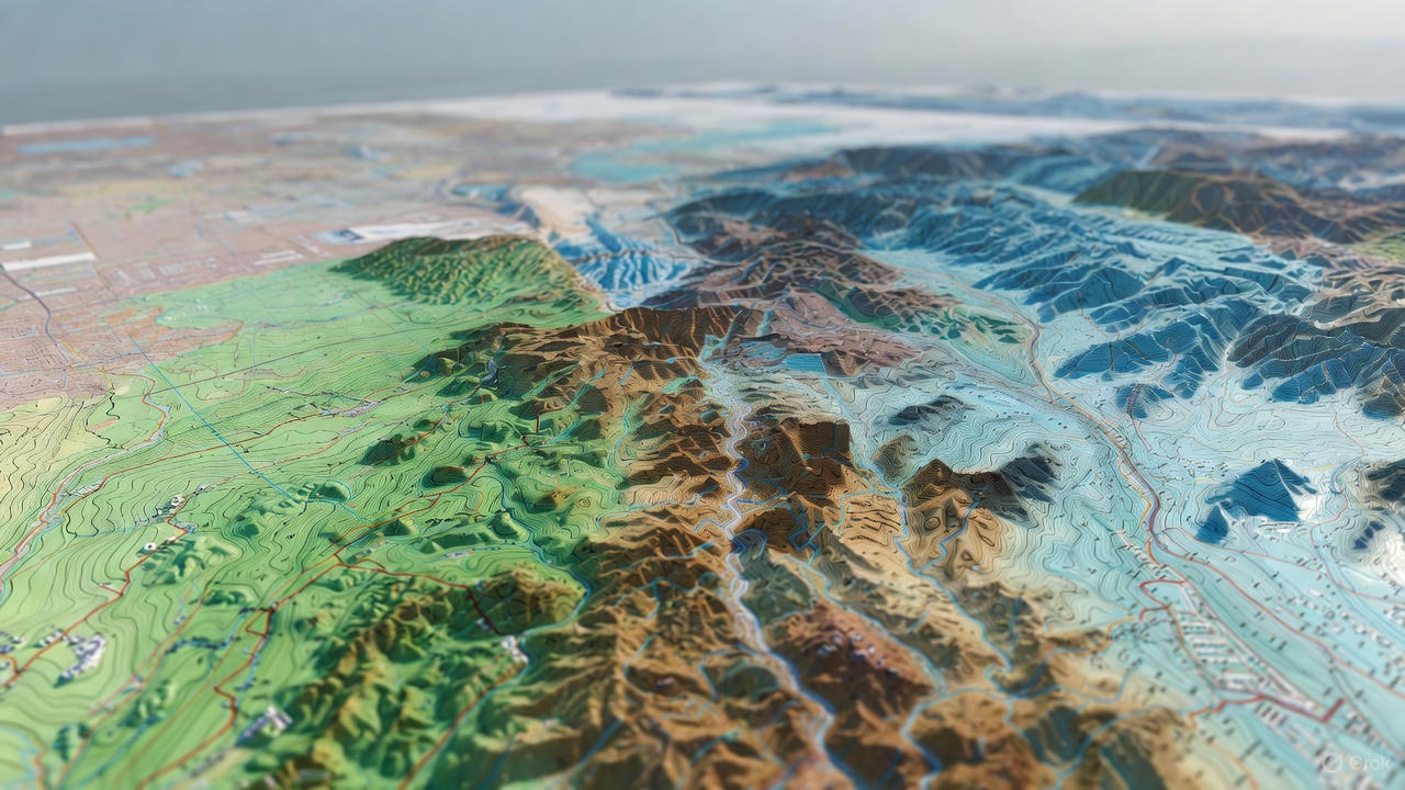 समोच्च रेखा की परिभाषा एवं इसका महत्व