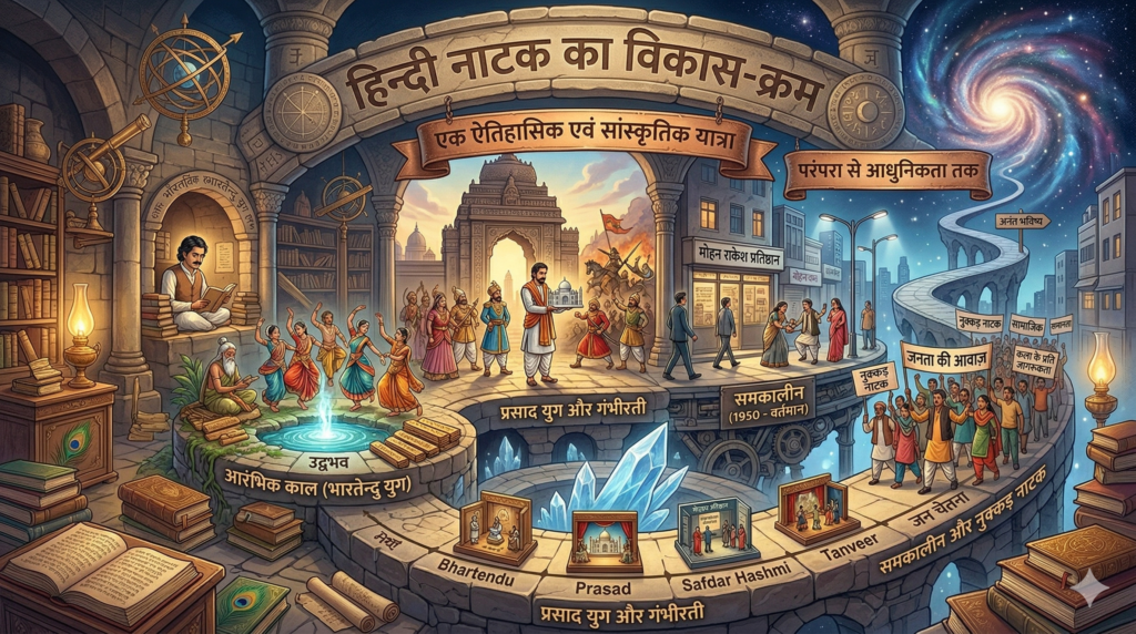 हिन्दी नाटक का विकास-क्रम