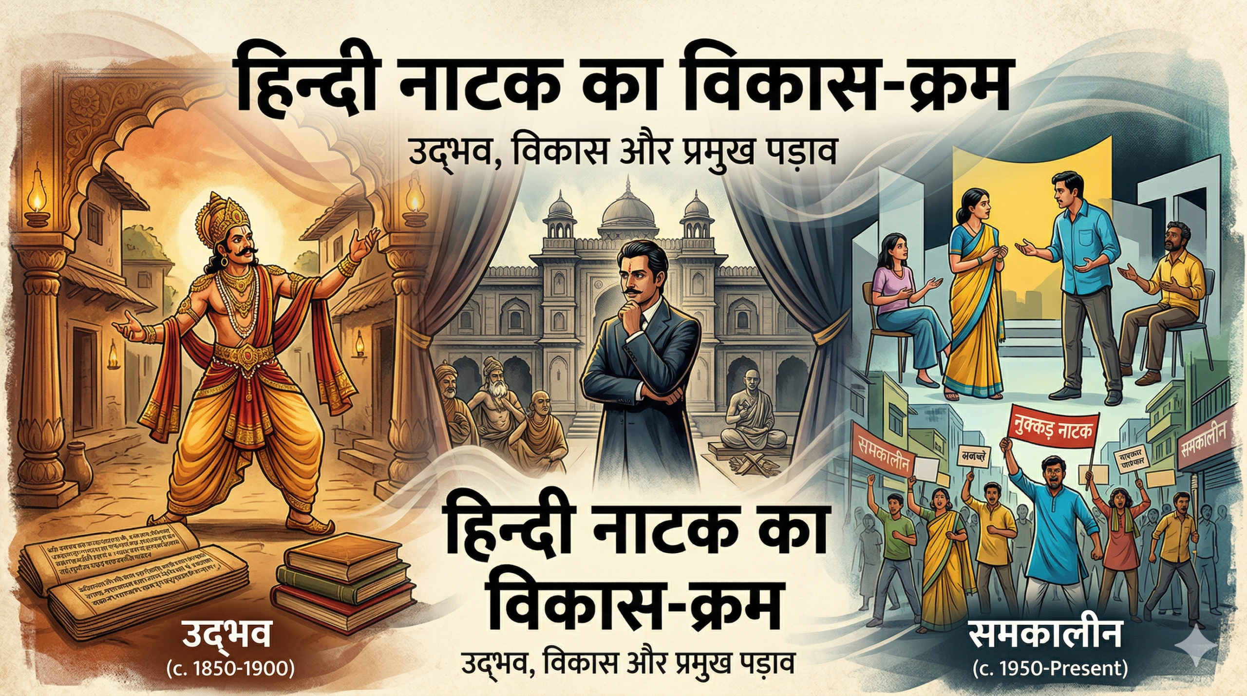 हिन्दी नाटक का विकास-क्रम