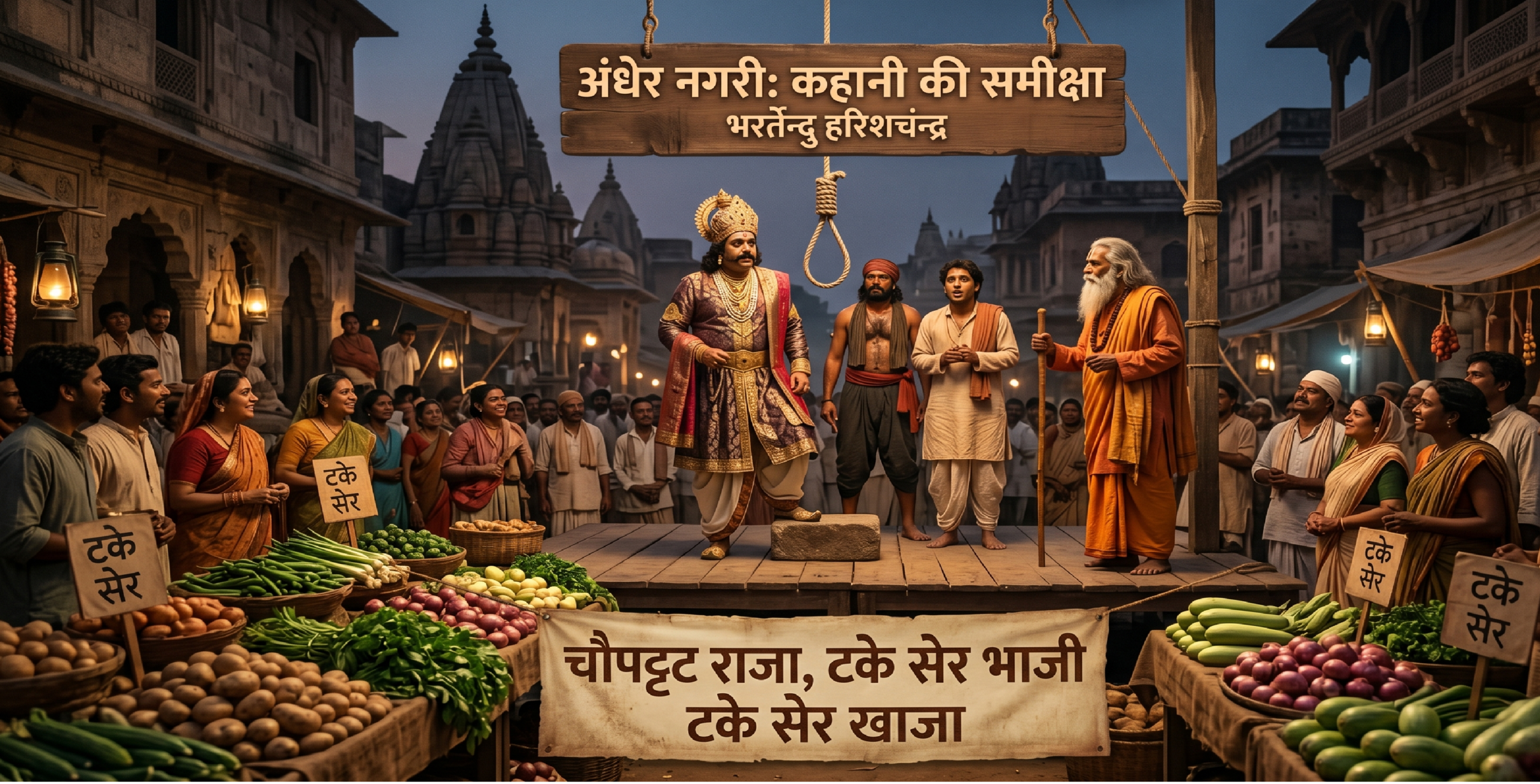 अंधेर नगरी: नाटक की समीक्षा